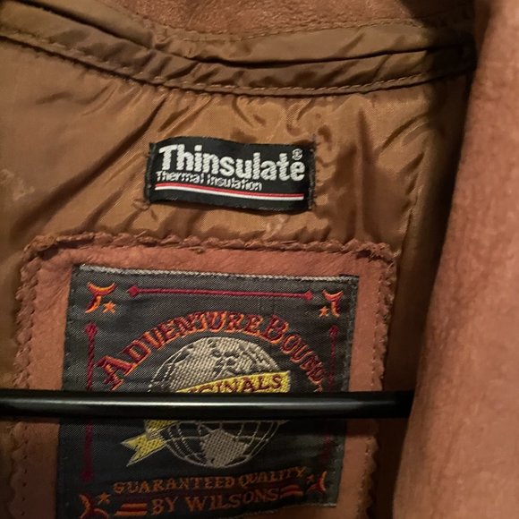 Cool Vintage Leather Jacket - includes zip-off vest - Picture 3 of 6